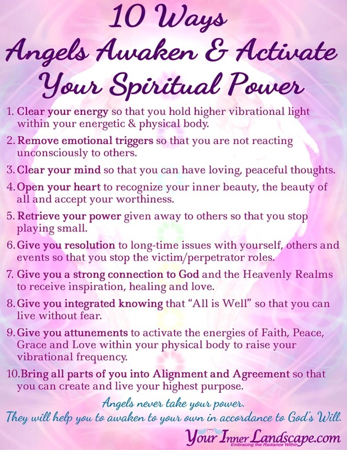 10 Ways Angels Awaken & Activate Your Spiritual Power